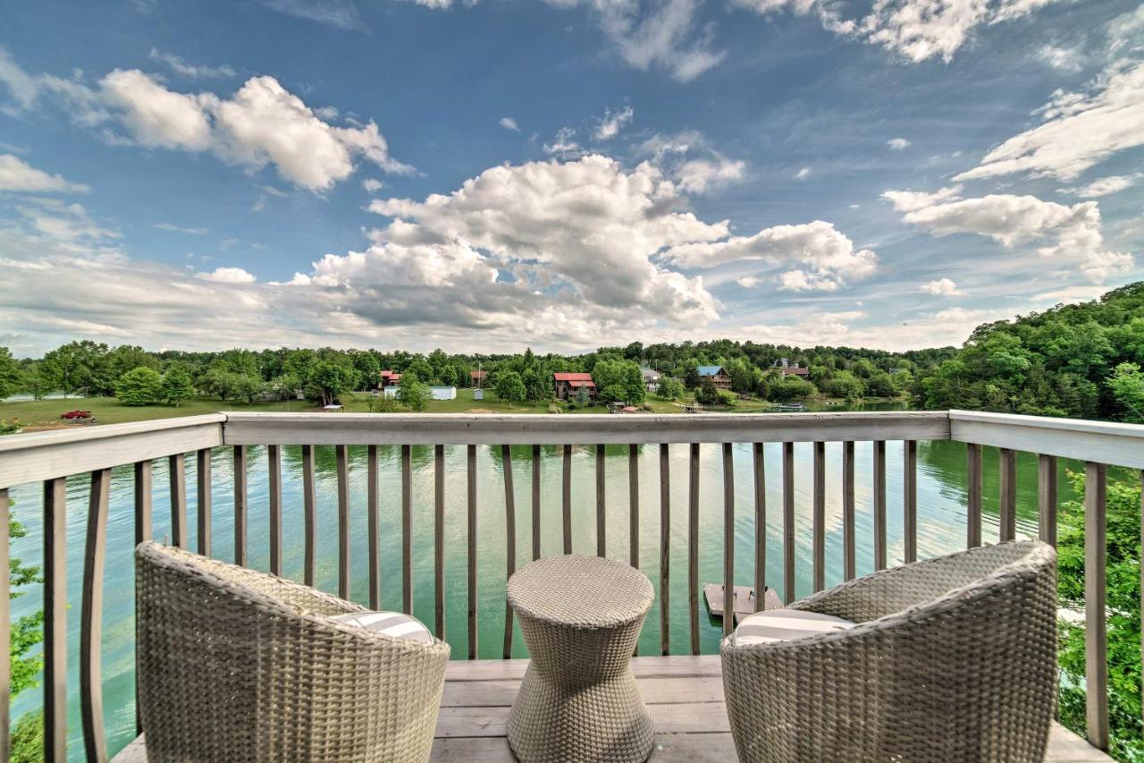 Sevierville Lake House With Deck And Foosball Table! Extérieur photo