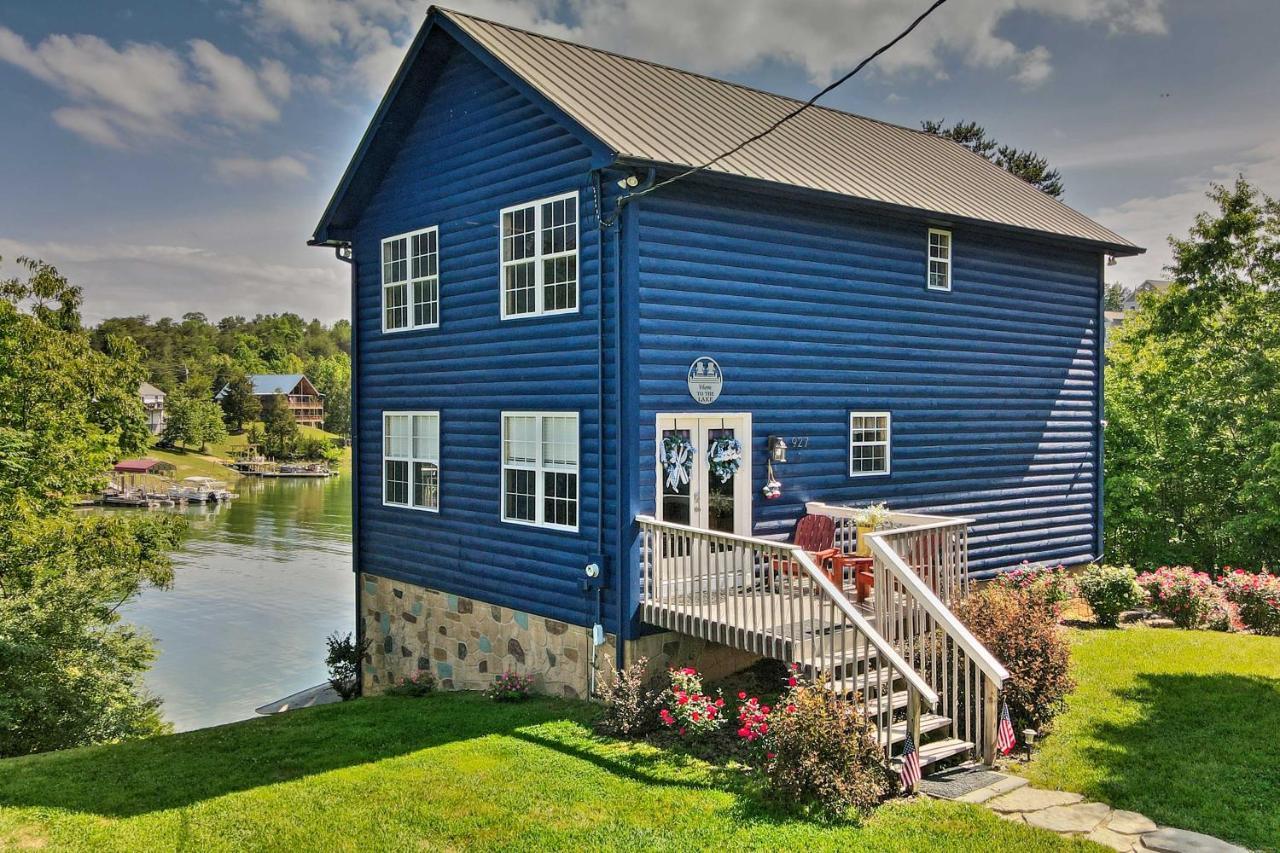 Sevierville Lake House With Deck And Foosball Table! Extérieur photo